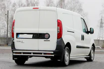 Fiat Doblo II 2010-2022 Heckbügel AK002/1-Doppelt (Edelstahl) Foto 3