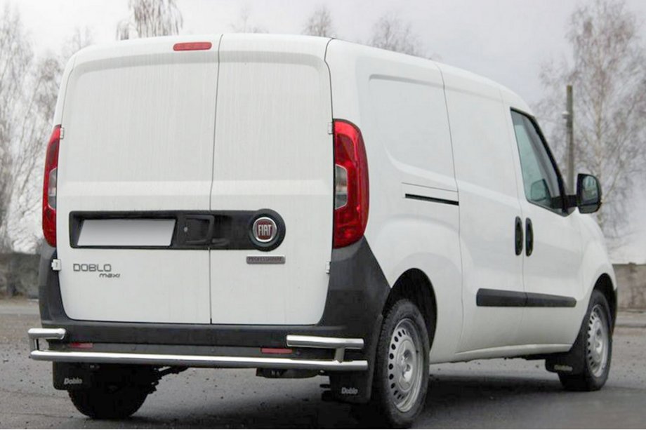Opel Combo 2012-2018 Heckbügel AK005/2-Doppelt (Edelstahl) Image