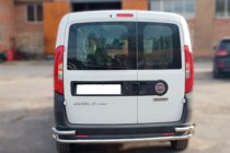 Fiat Doblo II 2010-2022 Heckbügel AK005/2-Doppelt (Edelstahl) Foto 2