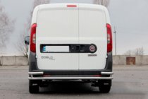 Fiat Doblo II 2010-2022 Heckbügel AK005/2-Doppelt (Edelstahl) Foto 4