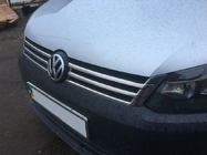 Volkswagen Caddy 2010-2015 Chrom Kühlergrill Blenden (2 Stk, Edelstahl) OmsaLine - Italienischer Edelstahl Foto 7