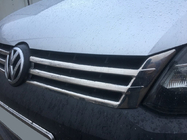 Volkswagen Caddy 2010-2015 Chrom Kühlergrill Blenden (2 Stk, Edelstahl) OmsaLine - Italienischer Edelstahl Foto 8