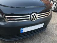 Volkswagen Caddy 2010-2015 Chrom Kühlergrill Blenden (2 Stk, Edelstahl) OmsaLine - Italienischer Edelstahl Foto 1