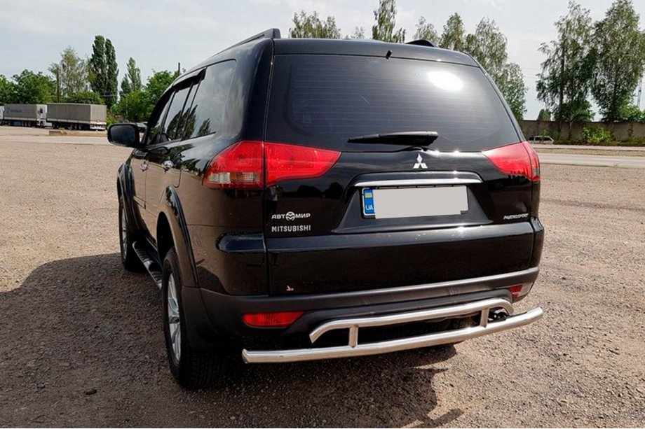 Mitsubishi Pajero Sport 2008-2015 Heckschutz AK002-2 (2 Stk, Edelstahl) Image