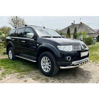 Frontschutzbügel ST015 (Edelstahl) Mitsubishi Pajero Sport 2008-2015 Foto 1