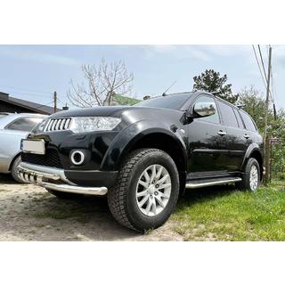 Frontschutzbügel ST015 (Edelstahl) Mitsubishi Pajero Sport 2008-2015 Foto 2