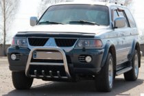 Mitsubishi Pajero Sport 1996-2007 Frontbügel QT006 (Edelstahl) Foto 3