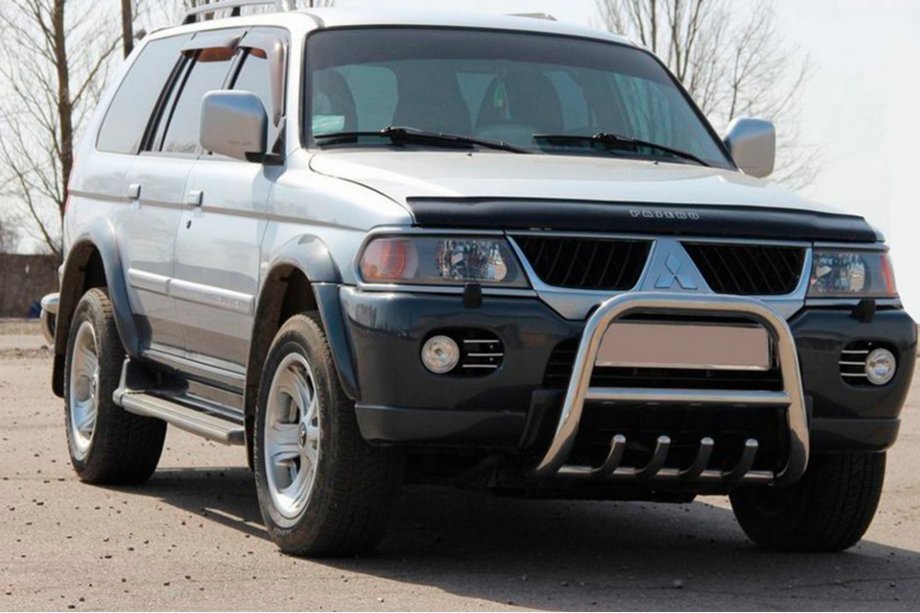 Mitsubishi Pajero Sport 1996-2007 Frontbügel QT006 (Edelstahl) Image