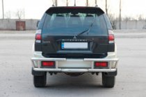 Mitsubishi Pajero Sport 1996-2007 Heckschutz AK-Special (Edelstahl) Foto 2