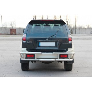 Heckschutz AK-Special (Edelstahl) Mitsubishi Pajero Sport 1996-2007 Foto 2
