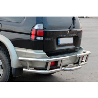Heckschutz AK-Special (Edelstahl) Mitsubishi Pajero Sport 1996-2007 Foto 1