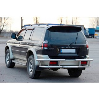 Heckschutz AK-Special (Edelstahl) Mitsubishi Pajero Sport 1996-2007 Foto 4