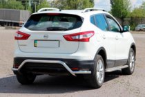 Nissan Qashqai 2014-2021 Heckbügel AK007-Plus (Edelstahl) Foto 4