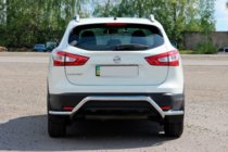 Nissan Qashqai 2014-2021 Heckbügel AK007-Plus (Edelstahl) Foto 3
