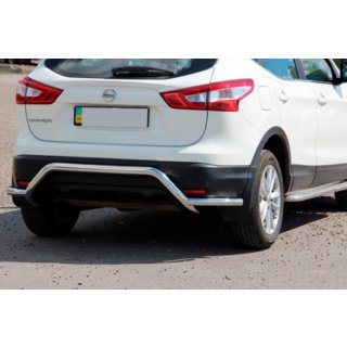 Heckbügel AK007-Plus (Edelstahl) Nissan Qashqai 2014-2021 Foto 1