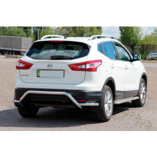 Heckbügel AK007-Plus (Edelstahl) Nissan Qashqai 2014-2021 Foto 4