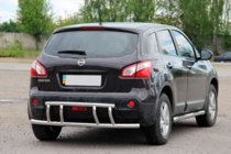 Nissan Qashqai 2010-2014 Heckbügel AK011 (Edelstahl) Foto 3