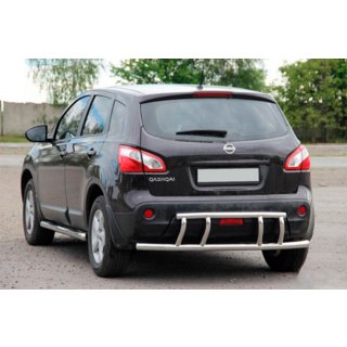 Heckbügel AK011 (Edelstahl) Nissan Qashqai 2007-2010 Foto 1