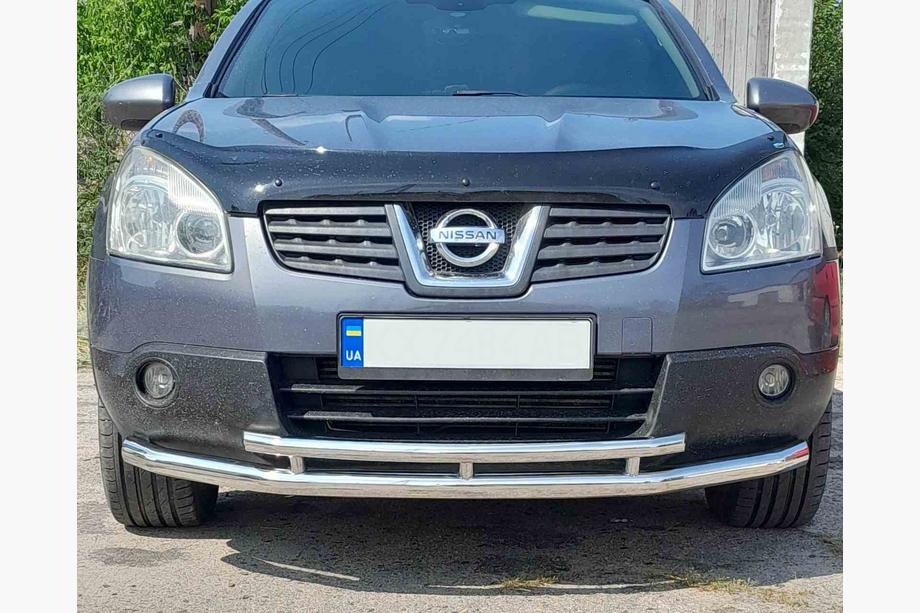 Nissan Qashqai 2007-2010 Front Doppelbügel ST014 (Edelstahl) Image