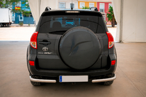 Toyota Rav 4 2006-2013 Hintere Eckschutzrohre AK003 (2 Stk., Edelstahl) Foto 2
