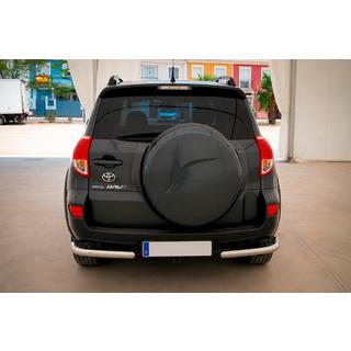 Hintere Eckschutzrohre AK003 (2 Stk., Edelstahl) Toyota Rav 4 2006-2013 Foto 2