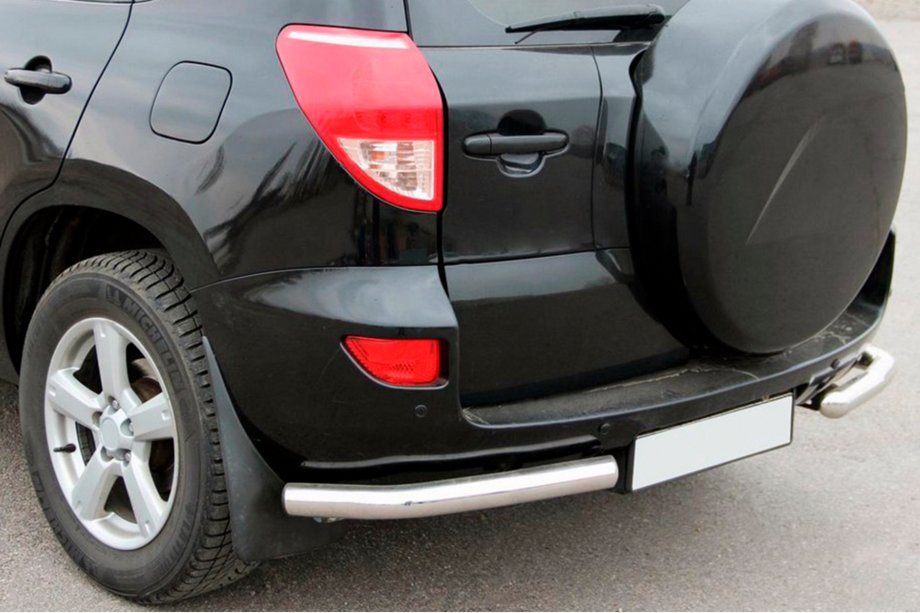 Toyota Rav 4 2006-2013 Hintere Eckschutzrohre AK003 (2 Stk., Edelstahl) Image