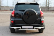 Toyota Rav 4 2006-2013 Heckschutz AK005-2 (2 Stk., Edelstahl) Foto 2