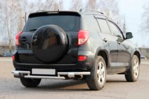 Toyota Rav 4 2006-2013 Heckschutz AK005-2 (2 Stk., Edelstahl) Foto 3