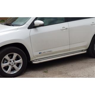 Seitenschweller Premium (2 Stk., Edelstahl) Toyota Rav 4 2006-2013 Foto 3