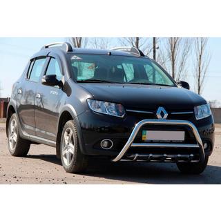 Frontbügel WT003 (Edelstahl) Dacia Sandero 2013-2020 Foto 3