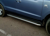 Hyundai Santa Fe 2 2006-2012 Seitenschweller Premium (2 Stk., Edelstahl) 60 mm Foto 1
