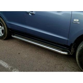 Seitenschweller Premium (2 Stk., Edelstahl) Hyundai Santa Fe 2 2006-2012 Foto 1