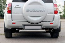 Suzuki Grand Vitara 2005-2017 Heckschutz AK002 (Edelstahl) Foto 1