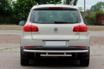 Volkswagen Tiguan 2007-2016 Heckschutz AK002-2 (Edelstahl) Foto 3