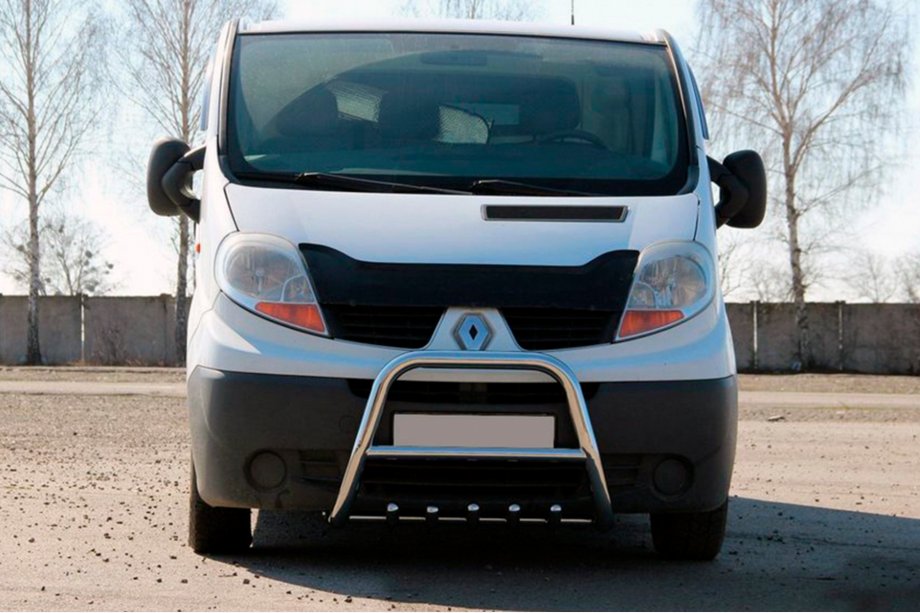 Renault Trafic 2001–2015 Frontbügel QT-Spec (Edelstahl) Image