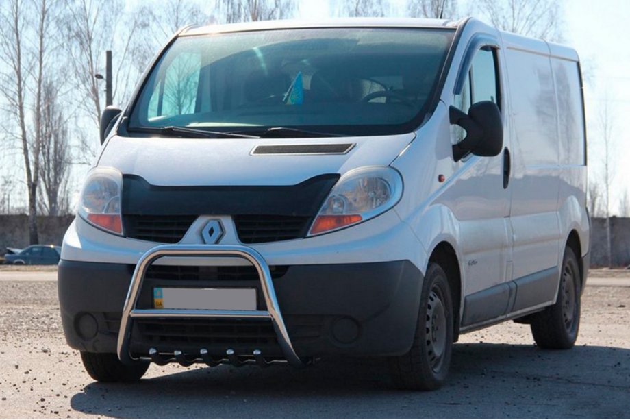 Opel Vivaro 2001–2015 Frontbügel QT-Spec (Edelstahl) Foto 3