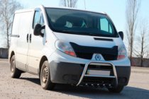 Nissan Primastar 2002-2014 Frontbügel QT-Spec (Edelstahl) Foto 2