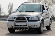 Suzuki Vitara 1998-2006 Frontbügel QT007 (Edelstahl) Foto 3