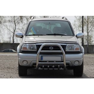 Frontbügel QT007 (Edelstahl) Suzuki Vitara 1998-2006 Foto 2