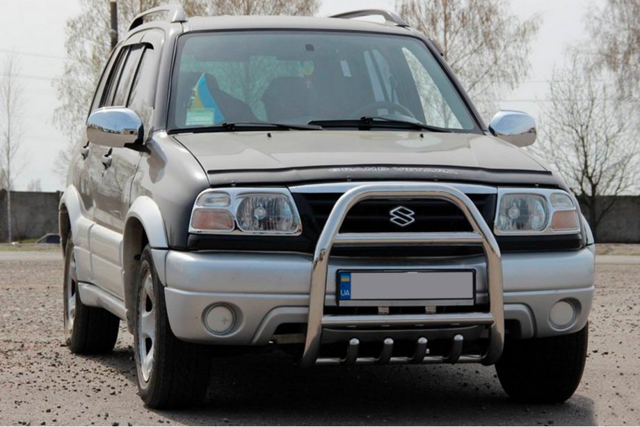 Suzuki Vitara 1998-2006 Frontbügel QT007 (Edelstahl) Image