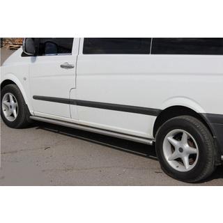 Seitliche Rohre BB001 (2 Stk., Edelstahl) Mercedes Vito W639 2004-2014 Foto 3