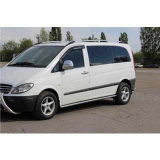Seitliche Rohre BB001 (2 Stk., Edelstahl) Mercedes Vito W639 2004-2014 Foto 2