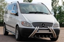 Mercedes Viano 2004-2014 Kelebek WT011 Edelstahl-Frontbügel (Bullbar) Foto 1