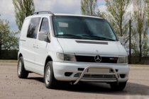 Mercedes Vito W638 1996-2003 Frontbügel WT022 (Edelstahl) Foto 2
