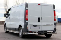 Nissan Primastar 2002-2014 Heckschutz AK003-Plus-2 (Edelstahl) Foto 2