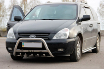Kia Carnival 2002-2013 Frontbügel WT004 Edelstahl Foto 2