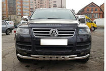 Volkswagen Touareg 2002–2010 Frontbügel ST015 Edelstahl Foto 4