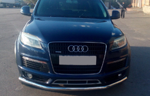 Audi Q7 2005-2015 Frontschutzbügel ST008 (Edelstahl) d51 Foto 1
