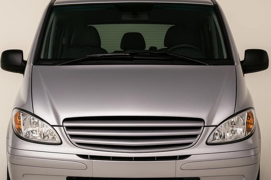 Mercedes Vito W639 2004-2014 Frontgrill V2 (2004-2010, grundiert zum Lackieren) Image
