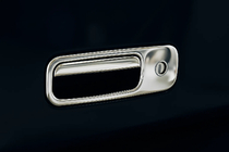 Volkswagen Lupo 1999-2005 Kofferraumgriff Abdeckung Edelstahl Foto 1